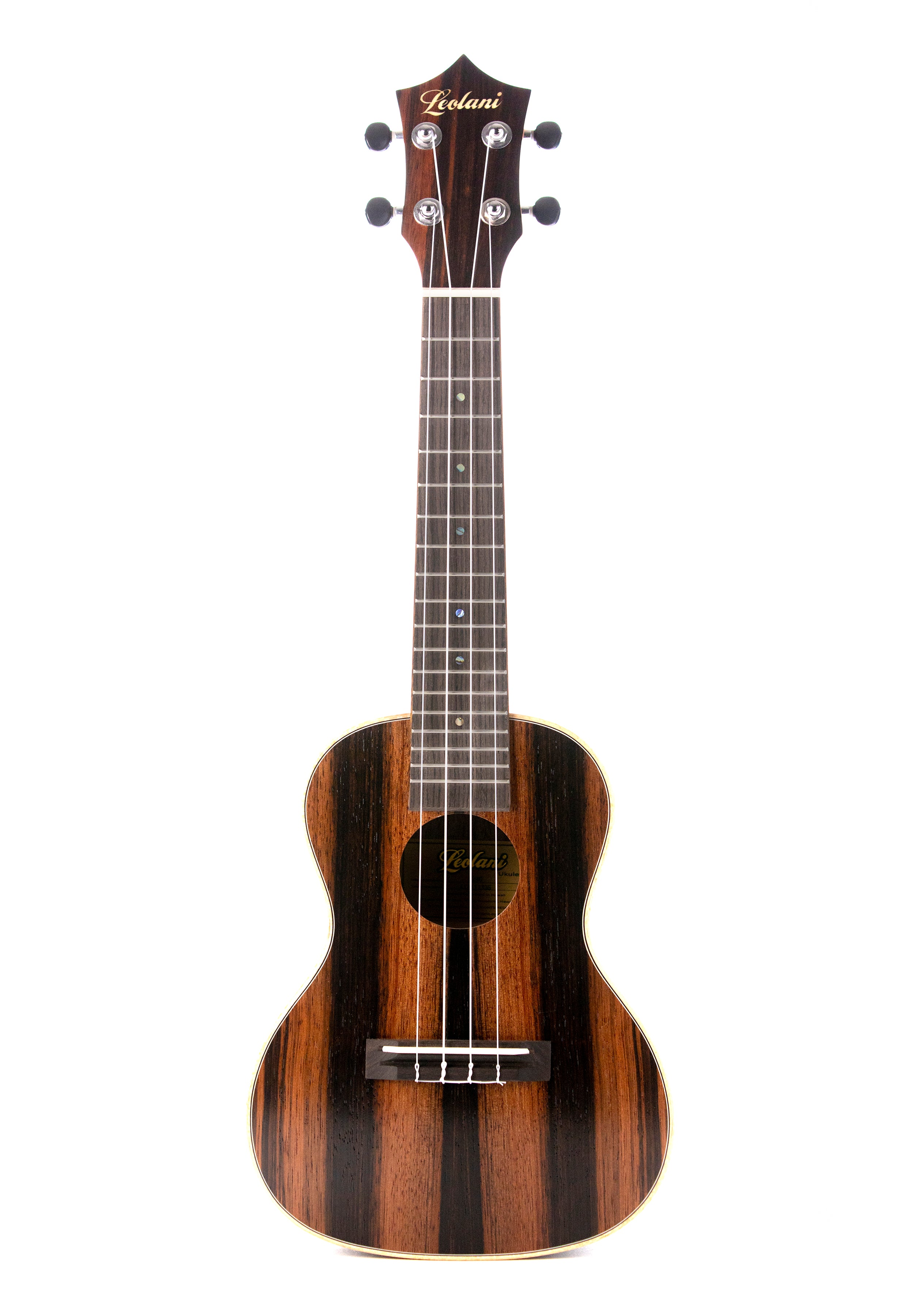 Leolani Concert Macassar Ebony TUX Finish Ukulele – Leolaniウクレレ