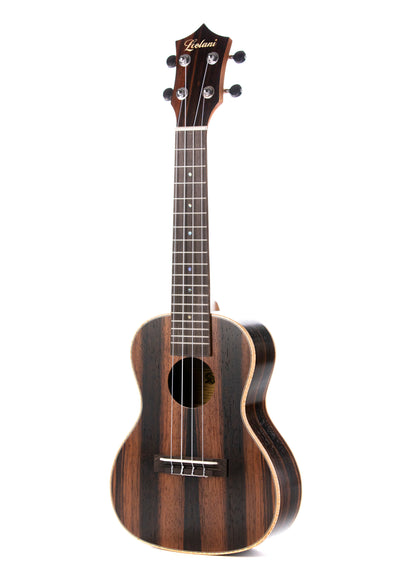 Leolani Concert Macassar Ebony TUX Finish Ukulele