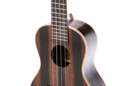 Leolani Concert Macassar Ebony TUX Finish Ukulele