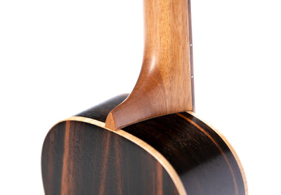 Leolani Concert Macassar Ebony TUX Finish Ukulele