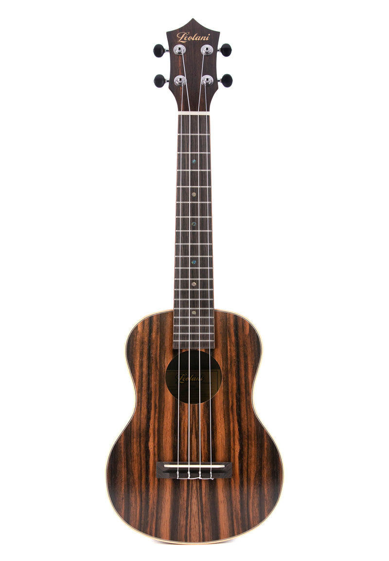 Leolani Tenor Macassar Ebony TUX Finish Ukulele