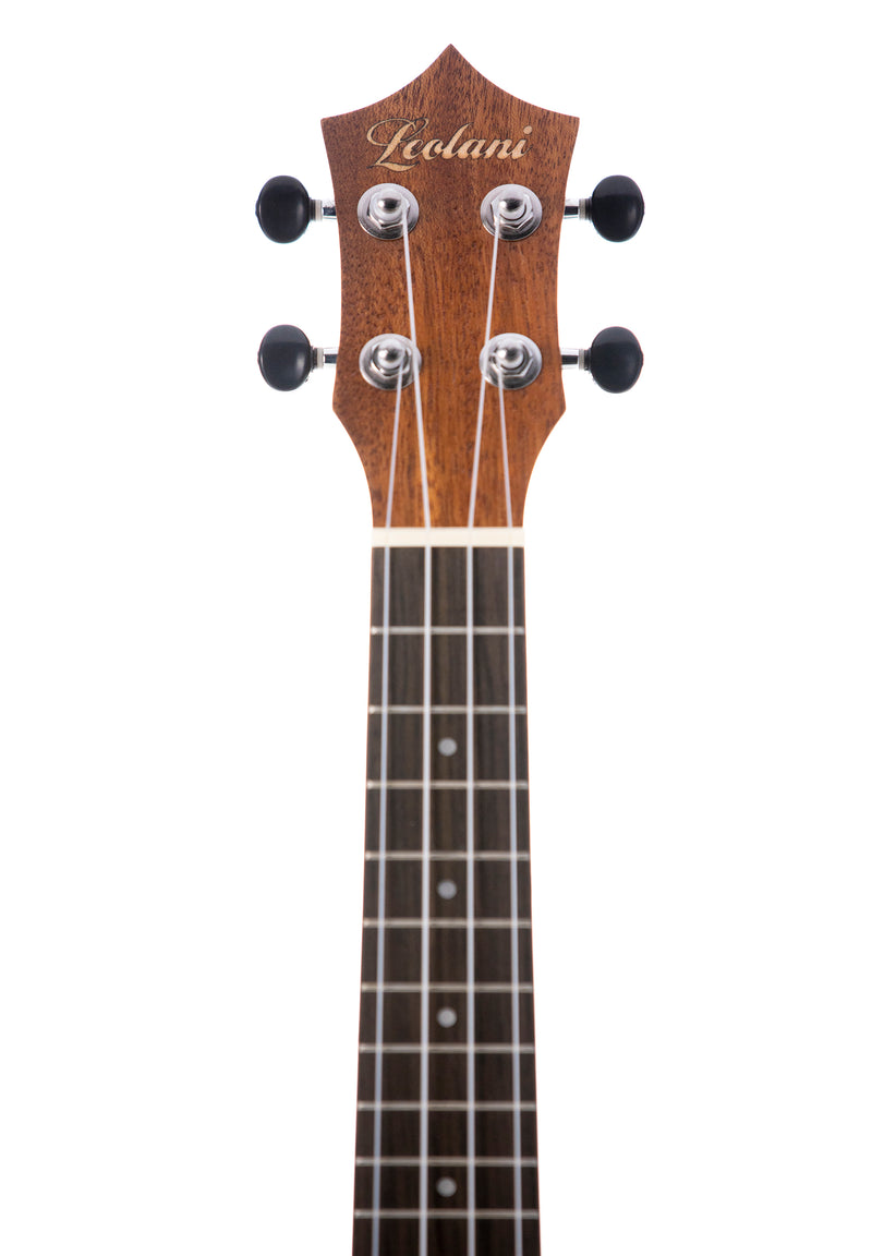 Leolani Concert Solid Top Mahogany TUX Finish Ukulele